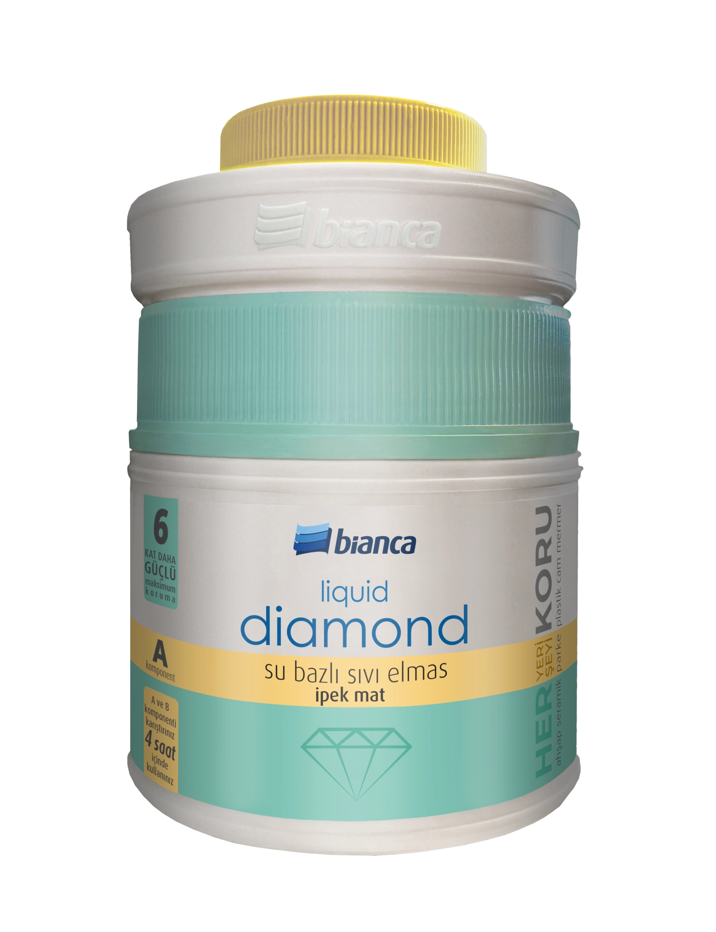 Bianca Liquid Diamond (Sıvı Elmas) İpek Mat 600 Gr - Extra Koruma