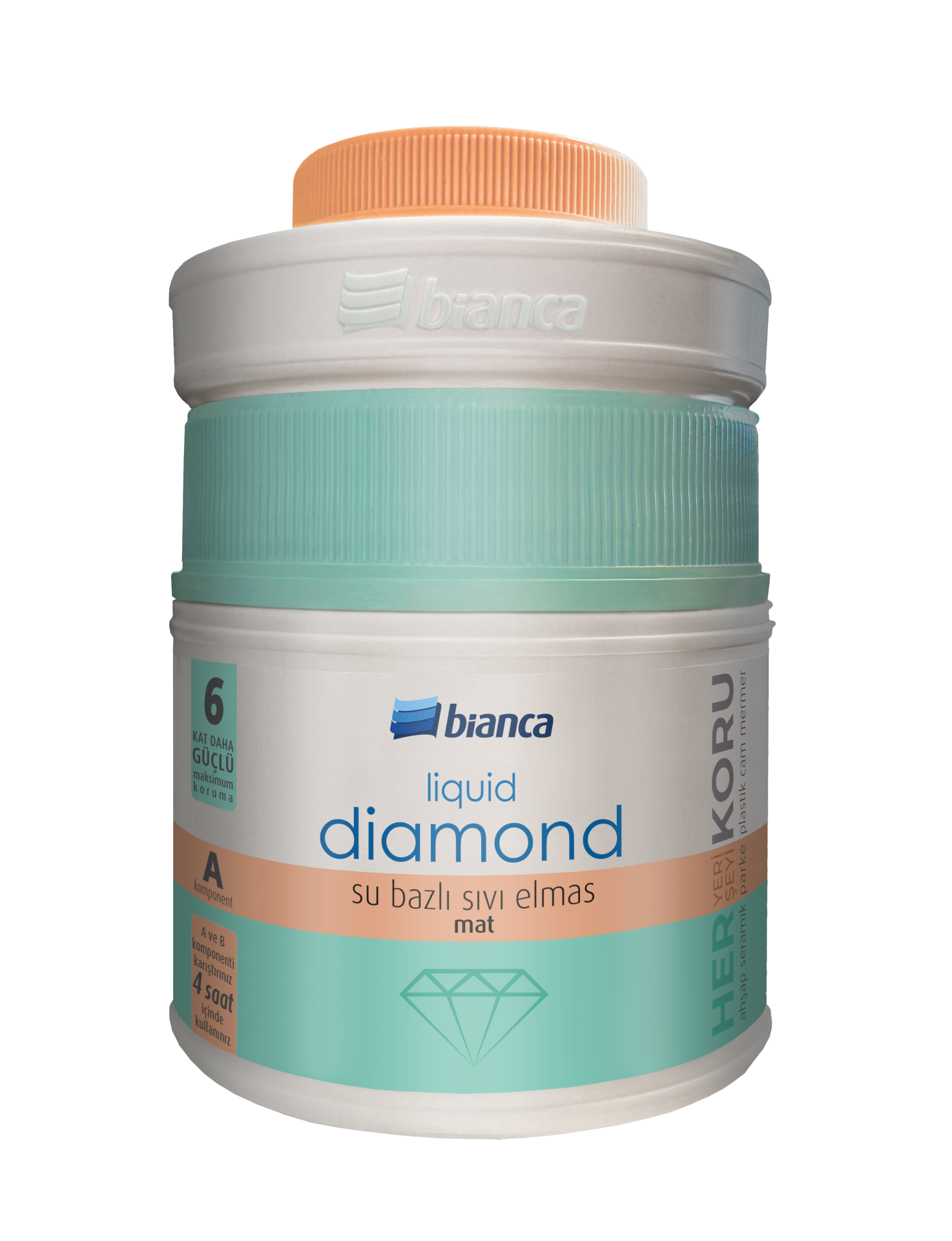 Bianca Liquid Diamond (Sıvı Elmas) Mat 600 Gr - Extra Koruma