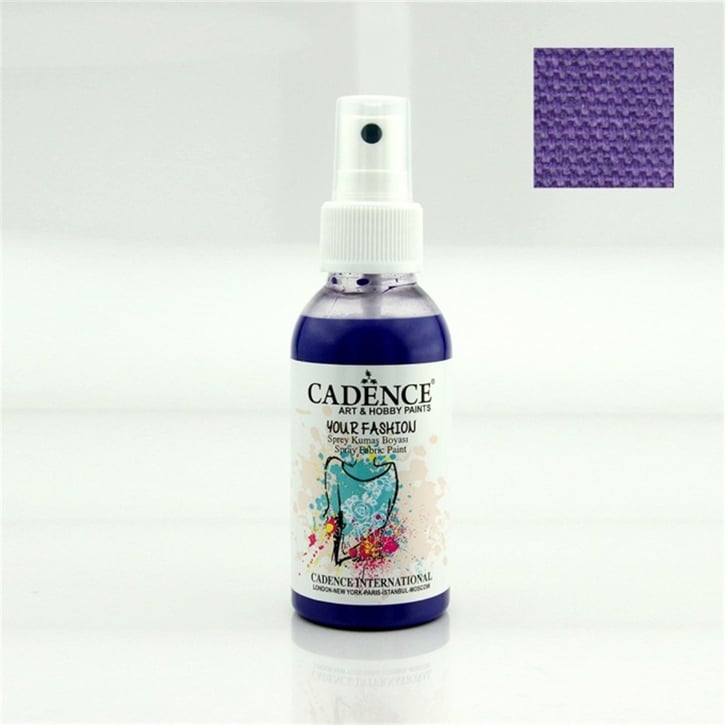 Cadence Your Fashi̇on Sprey Kumaş Boyası 100 ml – Mor 