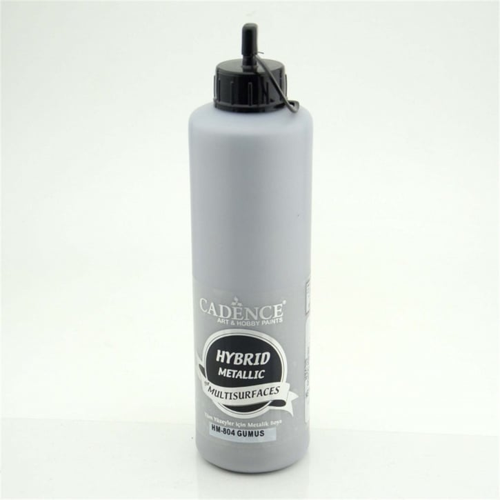 Cadence Multi̇surface Hybri̇d Metali̇k Boya - Gümüş 500 ml 