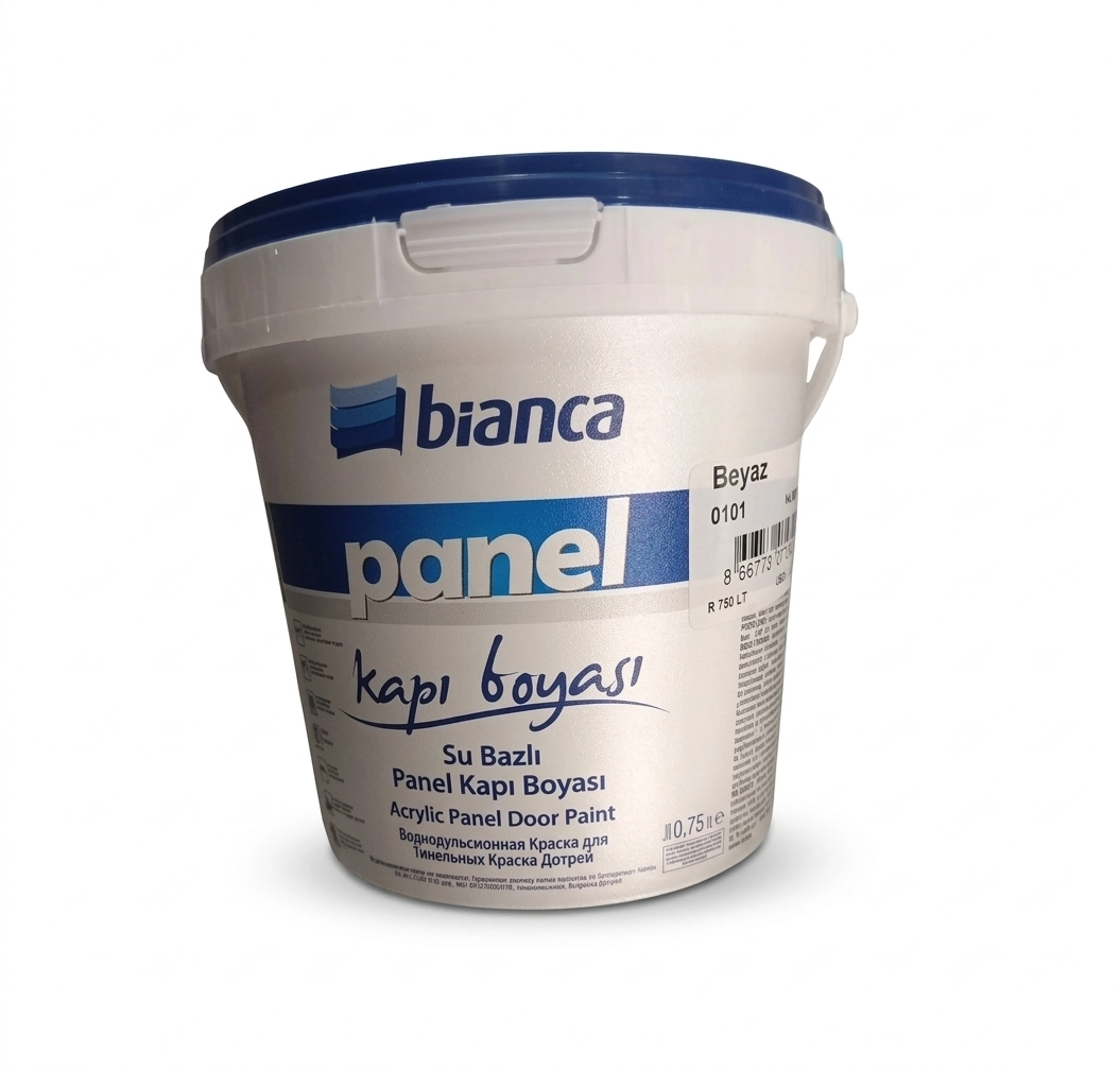 Bi̇anca Su Bazlı Ameri̇kan Panel Kapı Boyası 0,75 LT