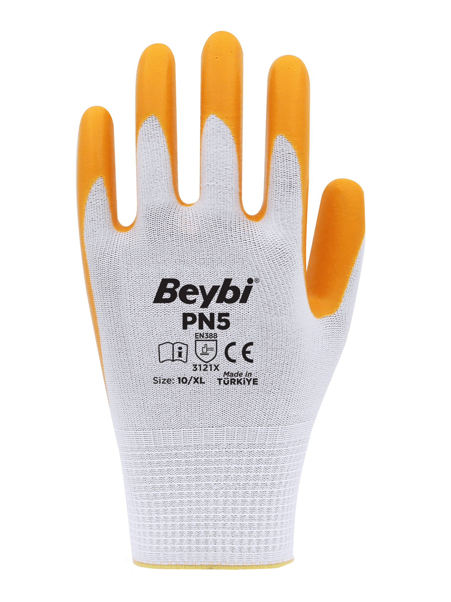Beybi̇ PN5 Ni̇tri̇l Kaplı Polyester İş Eldi̇veni̇ (12 Çi̇ft) 