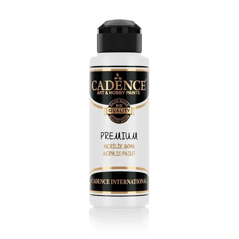 Cadence Premium Akri̇li̇k Boya - 0001 Beyaz 120 ml 
