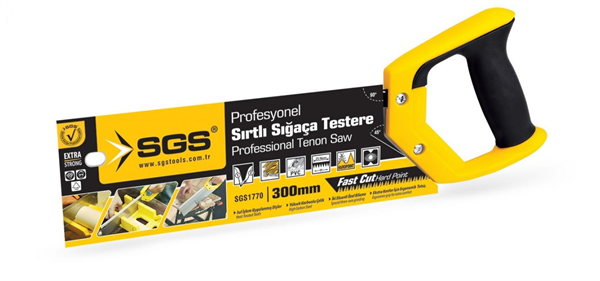 Sgs Profesyonel Sırtlı Sığaça Testere 300 mm
