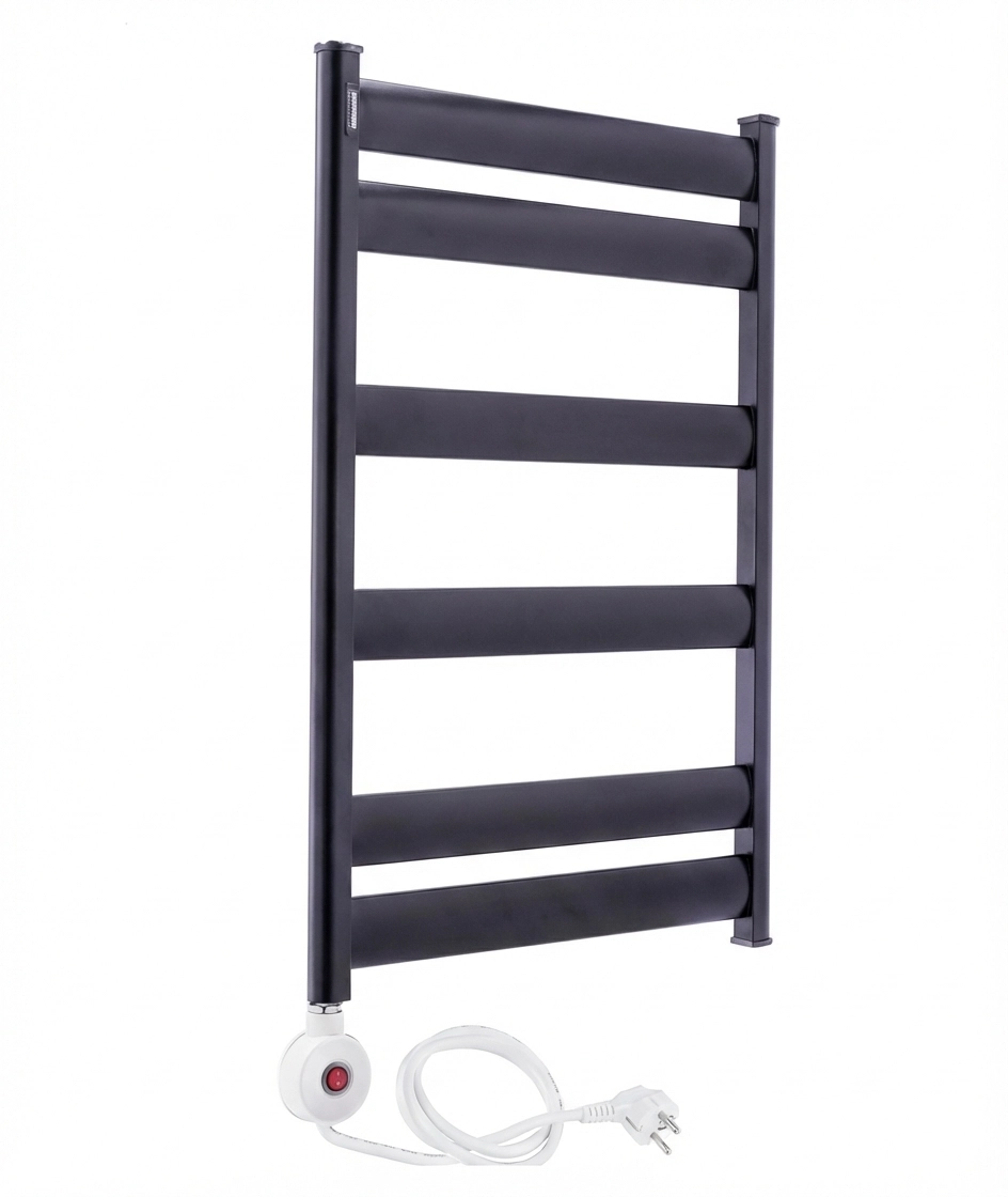 Lpd Siyah Alüminyum Havlupan 5/7 50 X 70 Cm Elektrikli