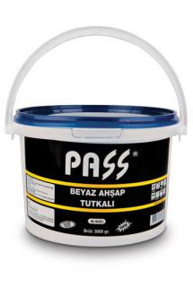 PASS Beyaz Ahşap Tutkalı 3000 GR ( 3 KG )