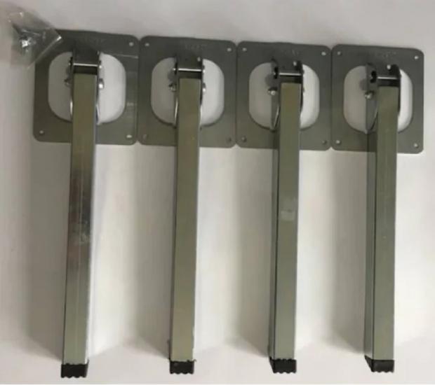 Metal Katlanabilir Sofra Masa Ayağı 70 Cm ( 4 Adet ) + Vidaları