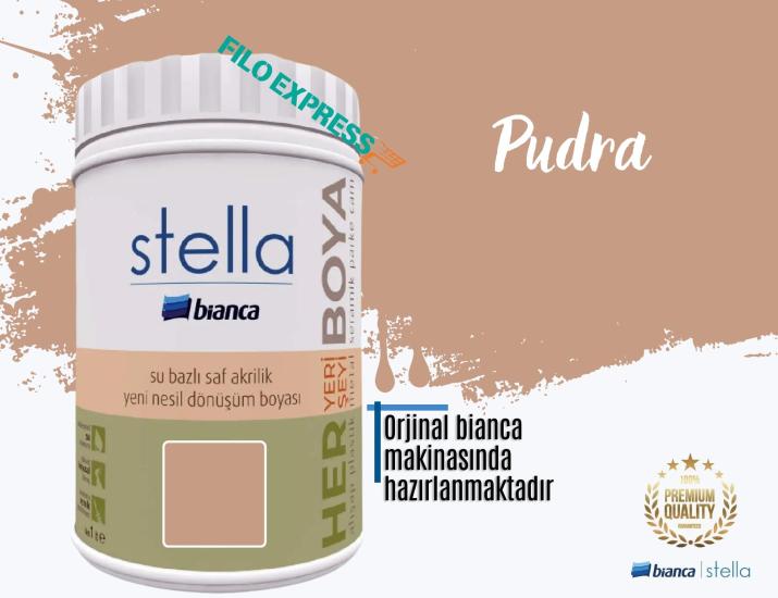 Bi̇anca Stella Su Bazlı Saf Akri̇li̇k Boya 1 Li̇tre Pudra