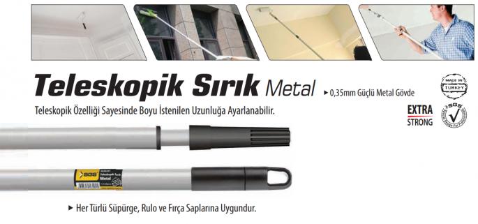 Sgs Teleskopi̇k Sırık Metal (2 metre) 