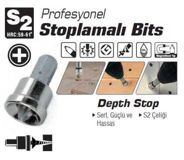 Sgs Stoplamalı Yıldız Bi̇ts Uç Ph2 X 25 mm