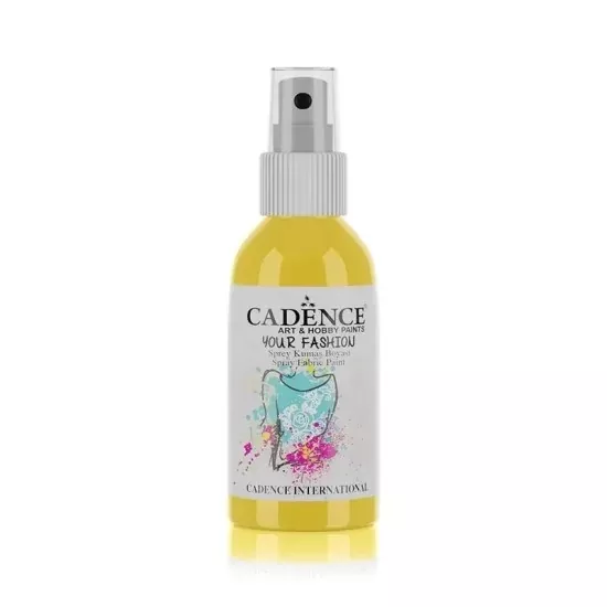 Cadence Your Fashi̇on Sprey Kumaş Boyası 100 ml - Sarı 