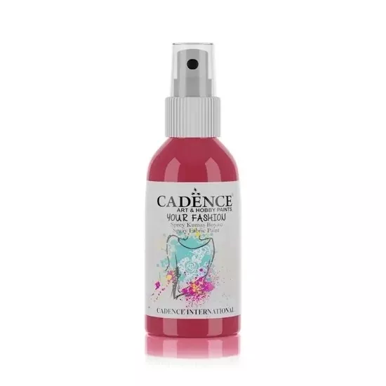 Cadence Your Fashi̇on Sprey Kumaş Boyası 100 ml - Kırmızı 