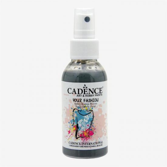 Cadence Your Fashi̇on Sprey Kumaş Boyası 100 ml – Gri 