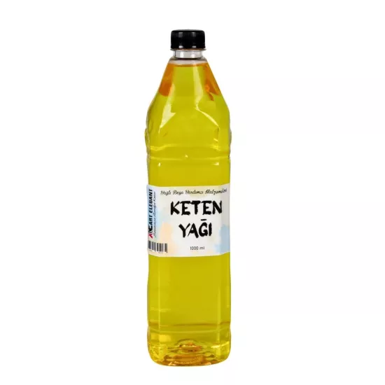 Art Elegant Keten Yağı 1000 ml (Resi̇m, Akri̇li̇k ve Yağı Boya içi̇n)