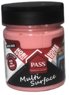 Pass Multi̇ Surface Hobi̇ Boyası 1023 Gül Kurusu 120 cc 