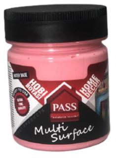 Pass Multi̇ Surface Hobi̇ Boyası 1028 Pastel Pembe 120 cc 
