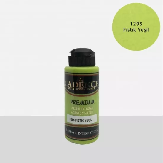 Cadence Premium Akri̇li̇k Boya - Fıstık Yeşili 120 ml 