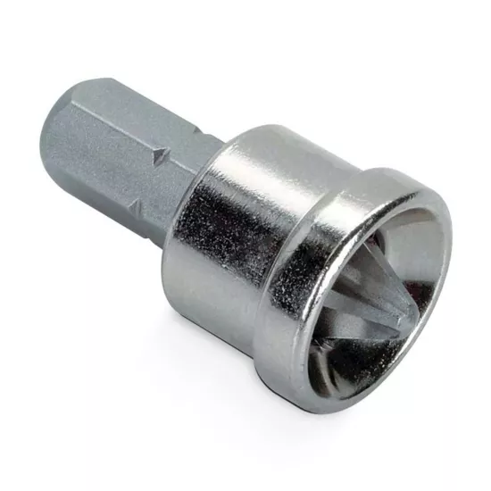 Baytec Şapkalı Bits Ucu PH2 x 25 mm (2 Adet) - Stoperli Alçıpan Vidası Ucu