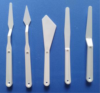 Akri̇li̇k Boya ve Sanat Ispatulası Plasti̇k Spatula 5’li̇ Set 