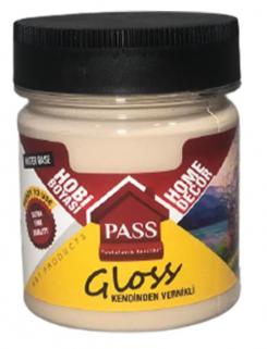 Pass Lack Hobi̇ Boyası Kendi̇nden Verni̇kli̇ 4006 Bej 120 cc 