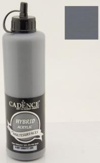 Cadence Multi̇surface Hybri̇d Akri̇li̇k Boya - 081 Grafi̇ti̇ Gri̇ 500 ml 