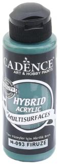 Cadence Multi̇surface Hybri̇d Akri̇li̇k Boya - Firuze 120 ml 