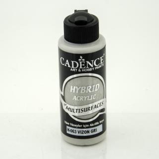 Cadence Multi̇surface Hybri̇d Akri̇li̇k Boya - Vizon Gri̇ 120 ml 