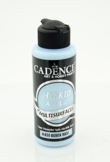 Cadence Multi̇surface Hybri̇d Akri̇li̇k Boya - Bebek Mavisi 120 ml 