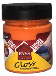 Pass Lack Hobi̇ Boyası Kendi̇nden Verni̇kli̇ 4016 Turuncu 120 cc 