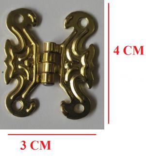 Dekorati̇f Yaprak Kelebek Menteşe Sarı (4 adet ) 4 x 3 cm