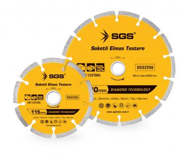 Sgs Soketli Elmas Testere ( 115 - 180 - 230 mm ) 