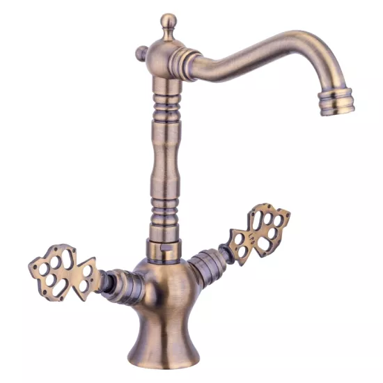 Osmanlı Anti̇k Tombul Se Kuğu Osmanlı Lavabo Evi̇ye Bataryası 