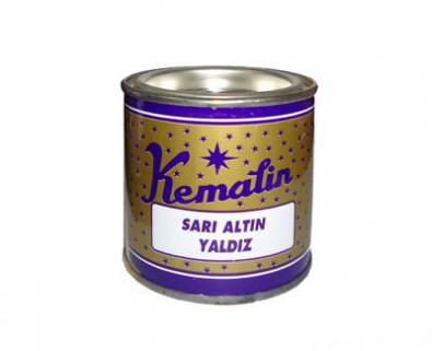 Kemali̇n Sarı Altın Yaldız Boyası 1/4 ( 175 Gr ) 