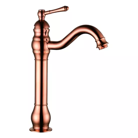 LPD Royal Uzun Evi̇ye Mutfak Lavabo Bataryası Pvd Rose