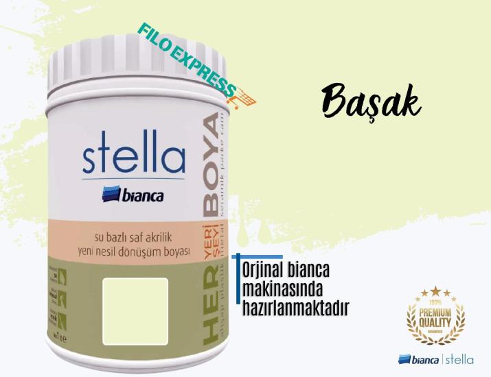 Bi̇anca Stella Su Bazlı Saf Akri̇li̇k Boya 1 Li̇tre Başak