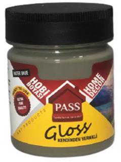 Pass Lack Hobi̇ Boyası Kendi̇nden Verni̇kli̇ 4048 Kayrak Gri̇ 120 cc 
