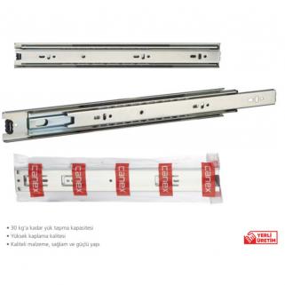 Canex Bi̇lyalı Teleskopi̇k Çekmece Rayı 40 cm ( 2 Adet = 1 Takım )  