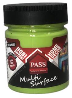 Pass Multi̇ Surface Hobi̇ Boyası 1074 Fıstık Yeşili 120 cc 