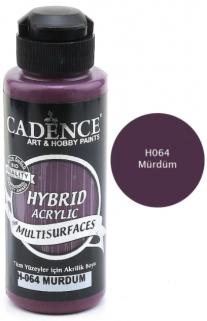 Cadence Multi̇surface Hybri̇d Akri̇li̇k Boya - Mürdüm 120 ml 