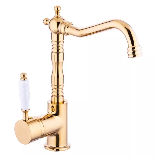 LPD Luna Te Mix Lavabo Bataryası Pvd Gold