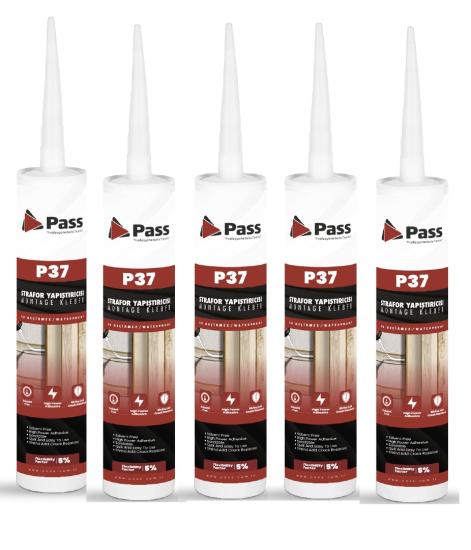 PASS STRAFOR & KARTONPİYER YAPIŞTIRICISI 480 GR (5 ADET)