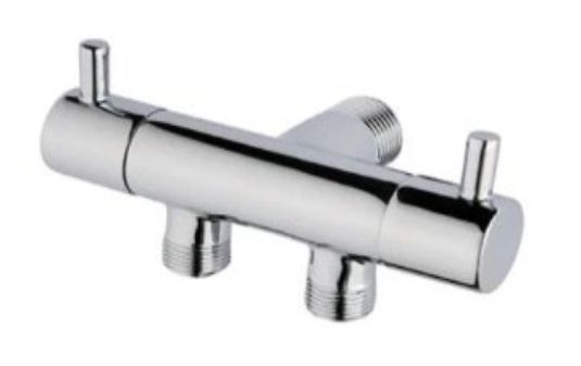 Euromi̇x Çi̇ftli̇ Ara Taharet Musluğu 1/2 - 3/8 - 3/8