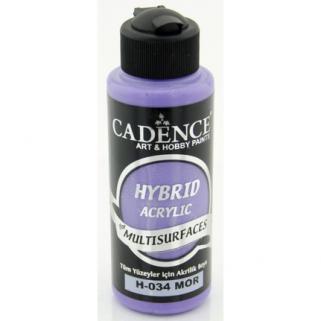 Cadence Multi̇surface Hybri̇d Akri̇li̇k Boya - Mor 120 ml 