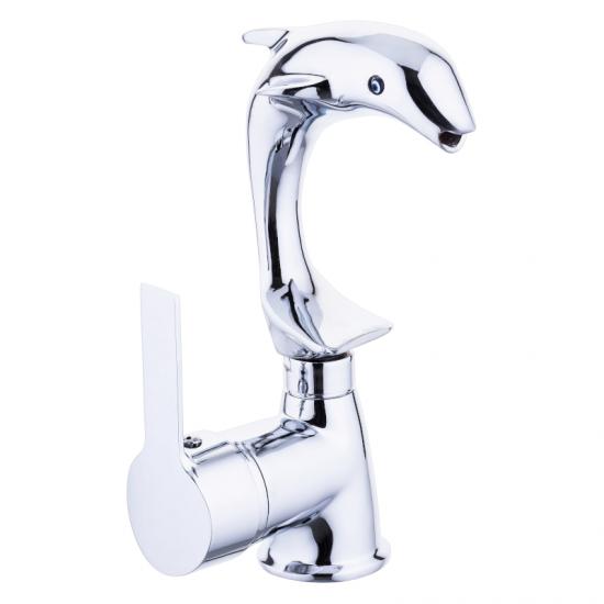 Krom Yunus Kuğu Lavabo Bataryası 