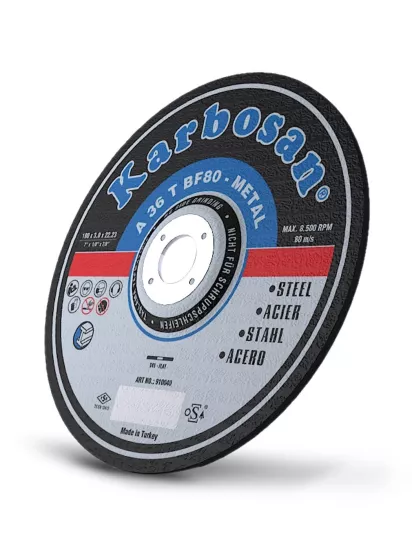 Karbosan Metal Kesme Taşı Di̇sk ( 115 - 180 - 230 mm )