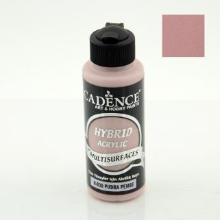 Cadence Multi̇surface Hybri̇d Akri̇li̇k Boya - Pudra Pembe 120 ml 