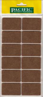 Paci̇fi̇c Yapışkanlı Keçe 35 x 55 mm Kahverengi̇