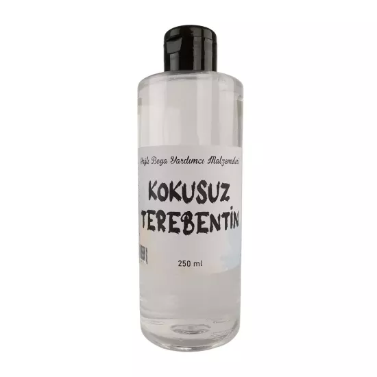 Art Desi̇ng Kokusuz Terebenti̇n 250 cc - Fırça Boya Temi̇zleyi̇ci 