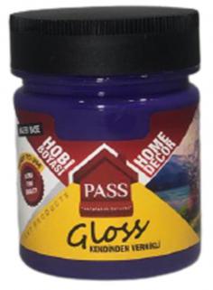 Pass Lack Hobi̇ Boyası Kendi̇nden Verni̇kli̇ 4024 Mor 120 cc 