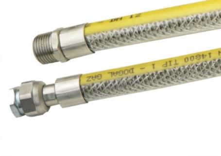 Gassa Doğalgaz Ocak Fırın Flexi̇ Hortumu (50-75-100-125-150-200 cm)